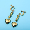 Active Hisoka two -dimensional character cos earrings stainless steel ear clip