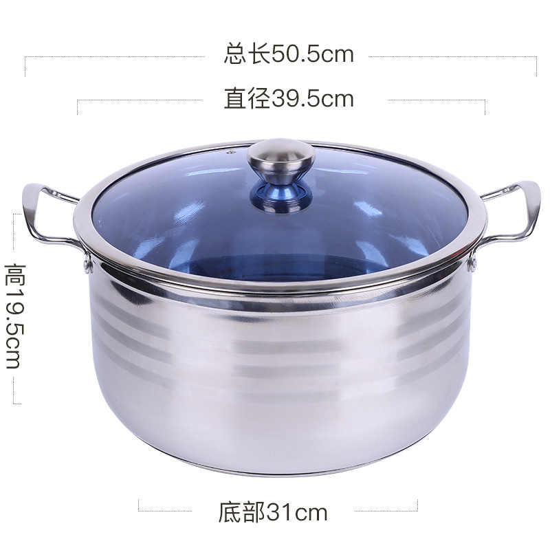 Casas de acero inoxidable cinco piezas de cocinar