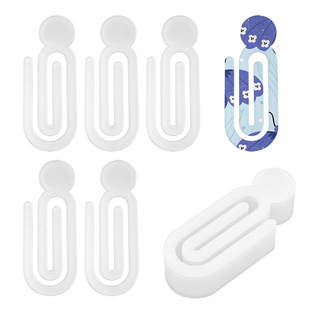 Thermal Transfer Acrylic Paper Clip Bookmark Student Book Notes File Information Card Holder Personalized Pattern Printing