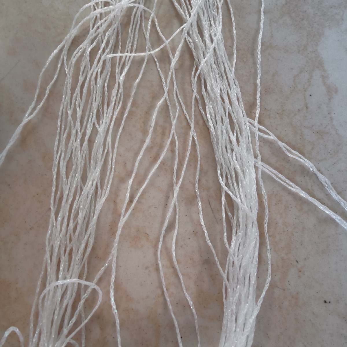 浅金色铝箔丝圣诞蓝丝捻合银丝合股黑涤纶单丝缠绕亮黑银纱线