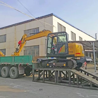 高强度公铁两用枕木机各种挖机属具耐磨挖掘机枕木机