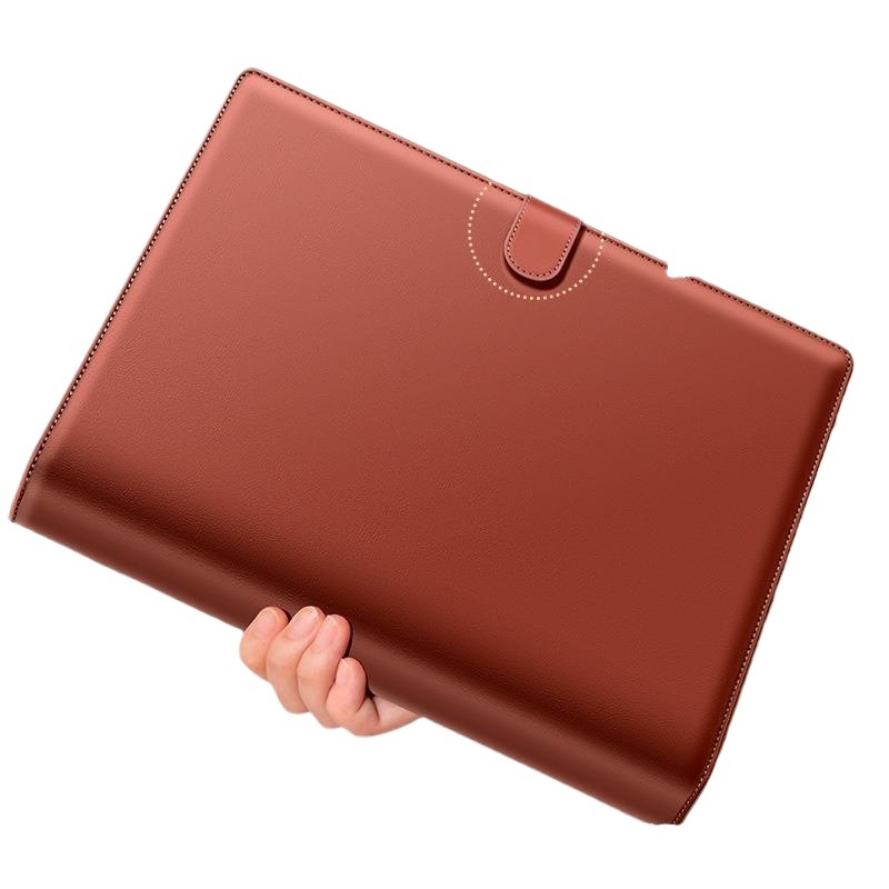 Paquete de almacenamiento de documentos familiares de cuero grueso hoja volante a4b5 libro de almacenamiento certificado archivo de factura embarazada bebé