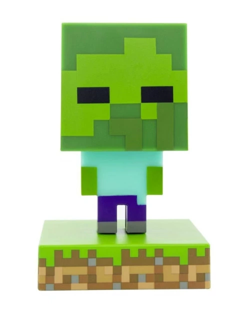 Ночник-лягушка (Minecraft) Fox Lamp и мини-фигурки — батарейка LED, декоративный, 14×8×10 см