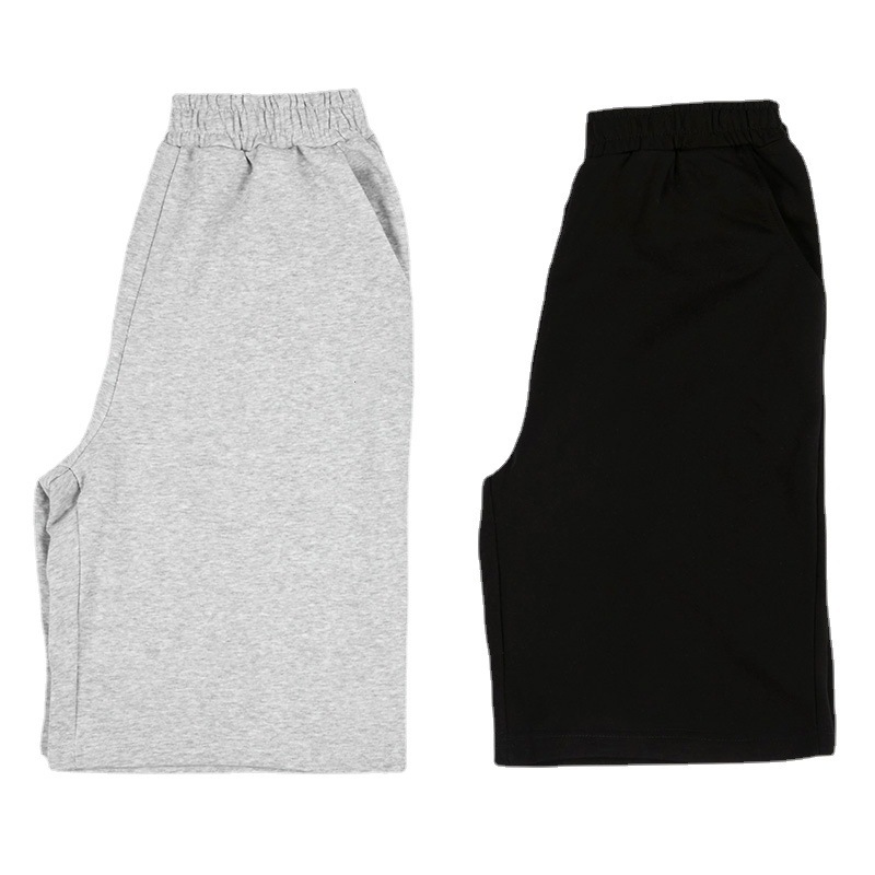 Pantalones cortos deportivos de verano los chicos se relajan con pantalones de cinco puntos y pantalones deportivos relajados y transpirables.