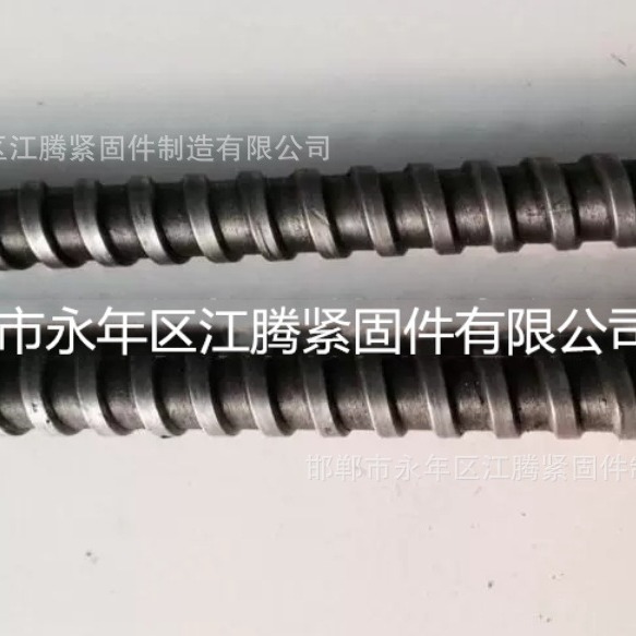 现货供应T型螺杆 通丝穿墙梯形螺杆45钢梯形丝杆非标加工各种螺杆