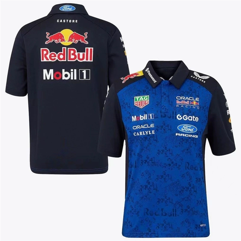 Новый 2026 гоночный костюм Формула-1 Mercedes McLaren Ferrari Red Bull с коротким рукавом