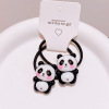 Hd4257 Cute mini panda hair circle sweet girl trumpet grabbing duckbill new tide cool new hair accessories