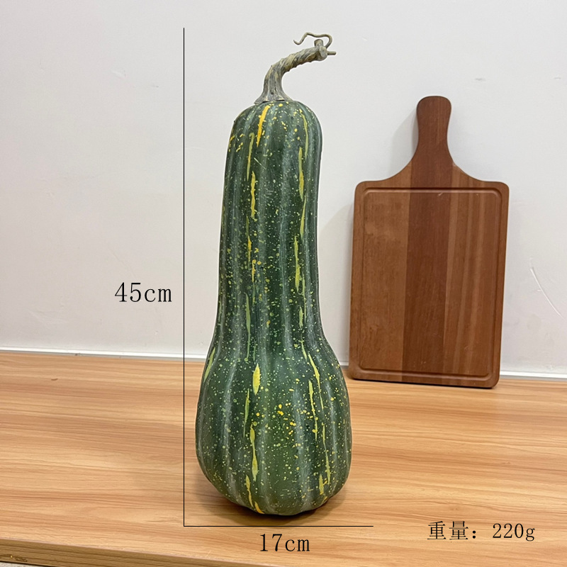 南瓜模型丰收节道具农家乐万圣节装饰蔬菜商场橱窗展厅摆件猫绢花|undefined