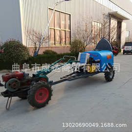 8马力手扶拖拉机图片 旋耕除草开沟机 两轮水旱两用拖拉机