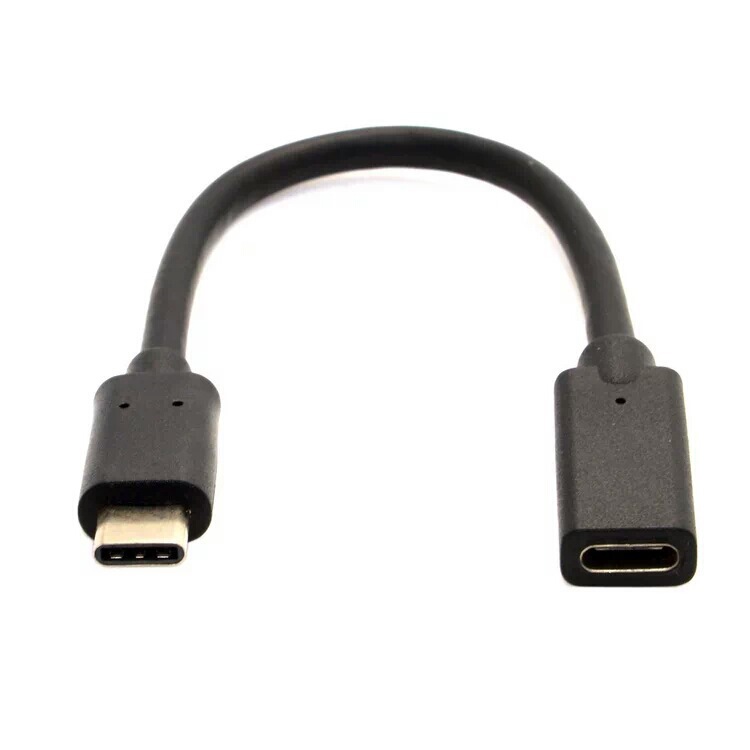 type-c extension line c to c mobile phone charging line HD fast charging data line Android interface usb male to female