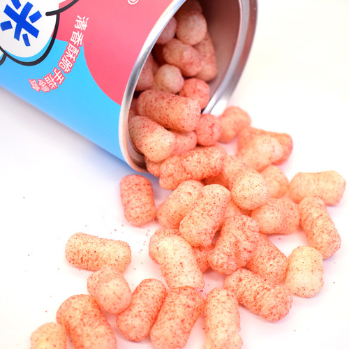 Philwook Millet Puff Bar Snacks Baby Finger Instant Strawberry Banana Kombu Multi-flavor Puffs 50g