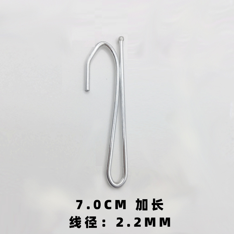 工場卸売カーテン布フック付太く塗装シングルフック電気めっきサイズ尖フックカーテン部品補助材料|undefined