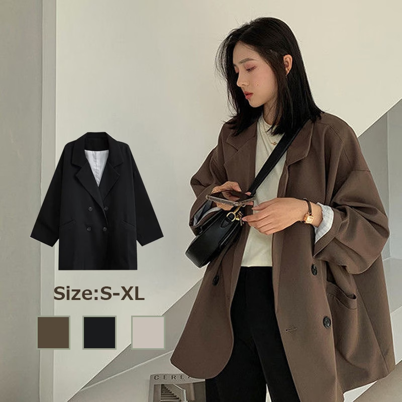 Women's Blazer 2026 Spring and Autumn New Fashion Korean Style Casual Loose Academy Style Suit Jacket Trendy