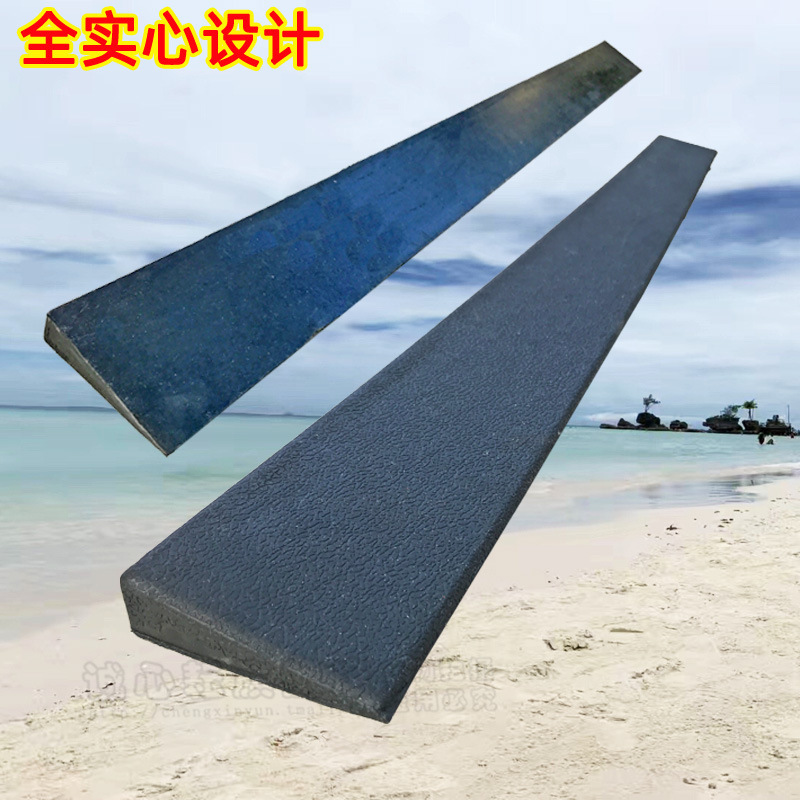 Rubber Solid Slope Mat Indoor 1cm 2cm 3cm Slope Mat for Vacuum Cleaner to Climb up Stairs Household Threshold Mat