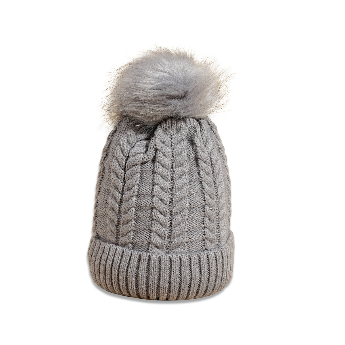 80g Weight Housewarming, Anniversary, Business, Wedding, Birthday, Festival Occasion Solid Color Pattern Unisex Gender Korean Style Style Grey, White, Pink, Red, Black Color Pink Hat Korean Version Of Pure Color Wild Twist Woolen Hat Warm Fashion Hair Ball Trend Knitted Hat New 13