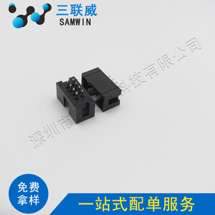 DC3����ţ�� 2.54mm�g�� DC3-8Pֱ� 2*4оֱ�_��ţ IDC�ž�����