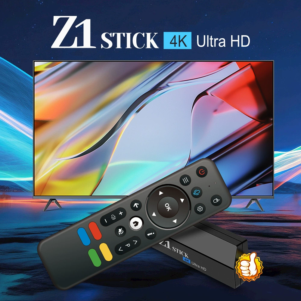 Смарт ТВ-стик Z1 фабричный, Quanzhi H313, двухдиапазонный, 4K HDR, Bluetooth, Android 11
