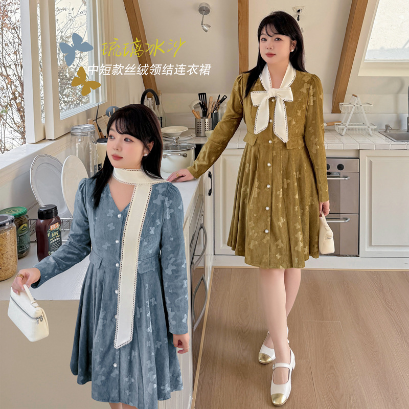 春  XL-4XL 大きいサイズ ワンピース  春  XL-4XL 大きいサイズ ワンピース