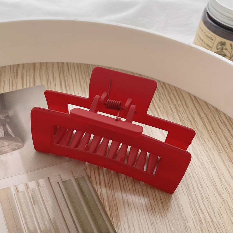 13cm Volumen de pelo clip de tiburón grande clip de pelo cuadrado de nuevo cabeza clip de pelo tocado updo clip de pelo chica