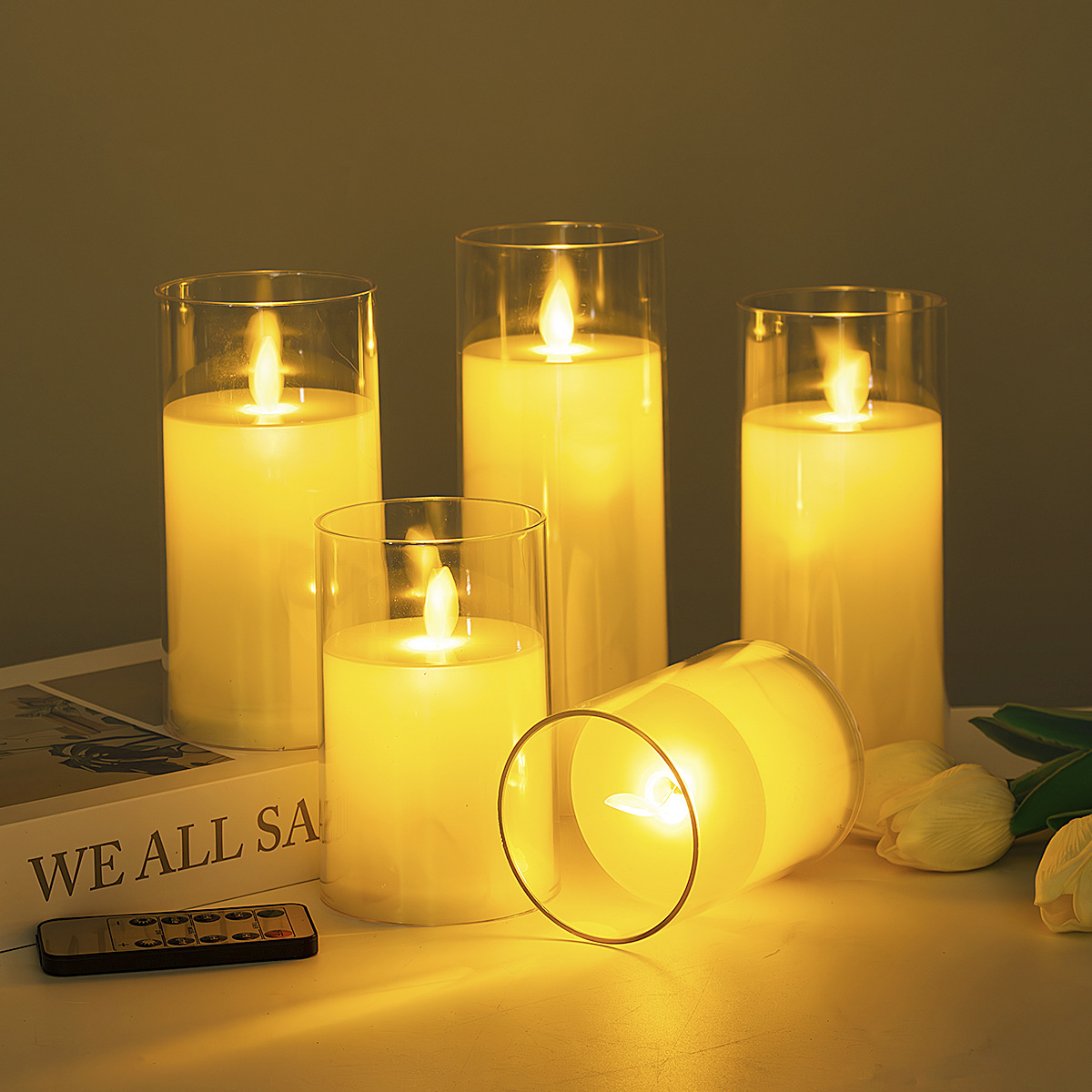 Juego de cinco piezas (cabeza oscilante ordinaria)