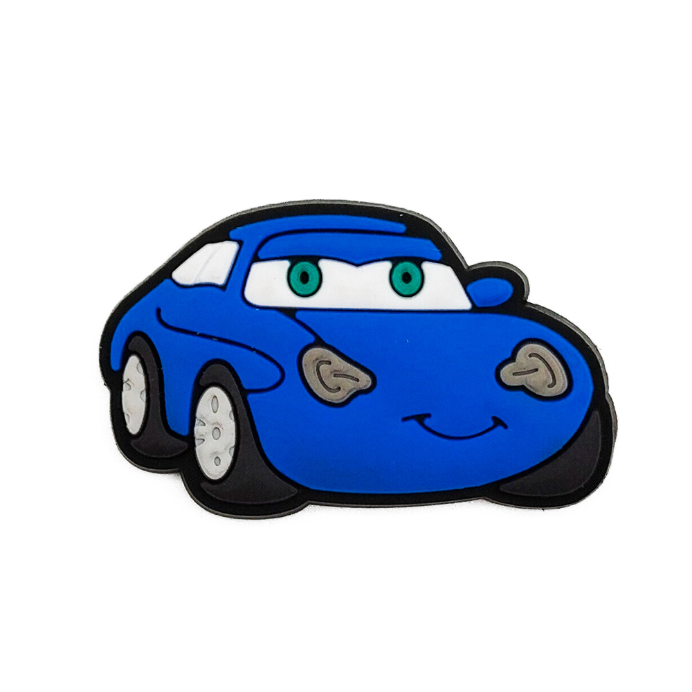 Racing historia serie agujero zapatos zapato flor zapato hebilla de dibujos animados agujero zapatos hebilla playa zapatos decoración superior con c