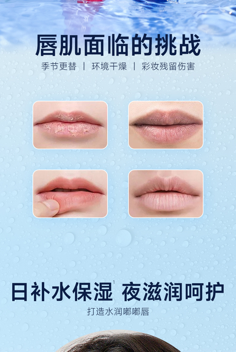 nicor Lip Essence Beauty Liquid hydrates, moisturizes, improves and cares for the lips, preventing dryness and cracking in autumn and winter, lip mask and lip oil Specification drawing
