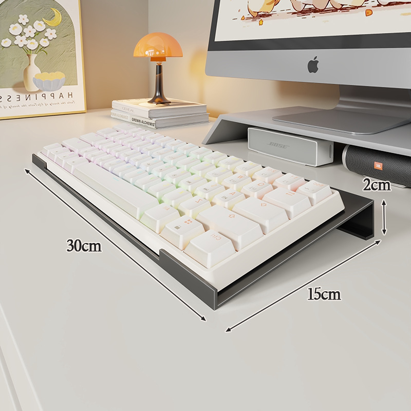 Soporte Elevador para Teclado Inclinado con Disipación de Calor para Escritorio image 6