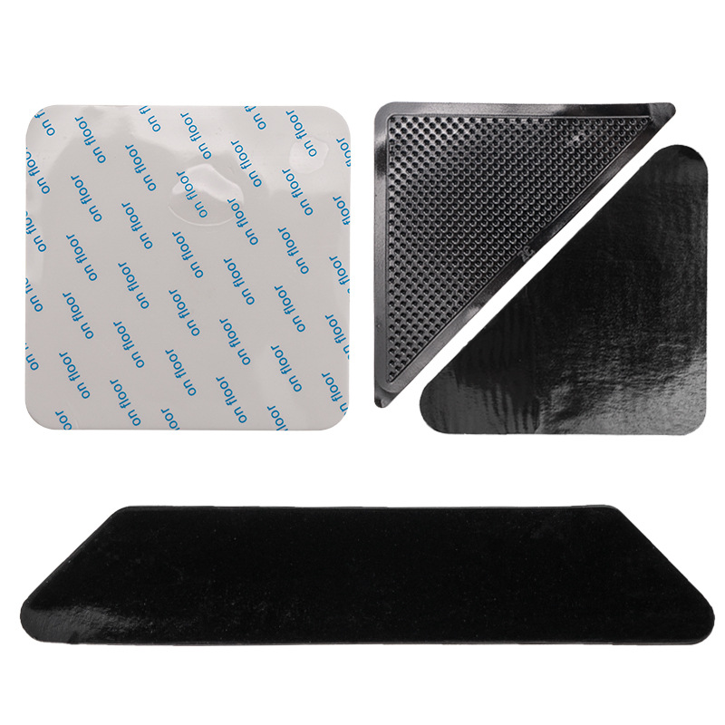 Alfombra antideslizante pegatinas alfombra parche escalera del hogar sofá horizontal alfombra antideslizante alfombra de piso PU lavado antideslizante pegatinas fijas