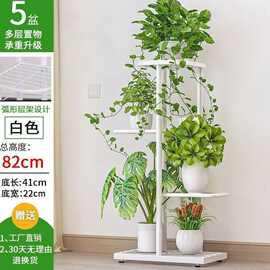 层架铁艺客厅花架子室内家用新款绿植阳台花架办公室落地花盆