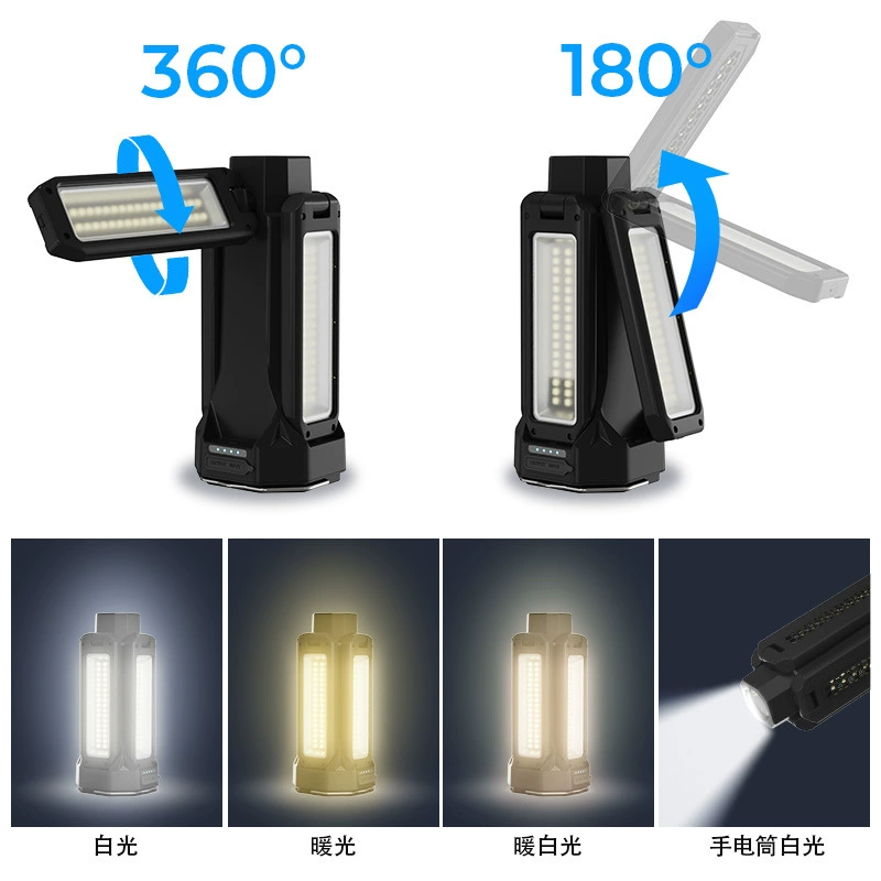 Travel foldable LED garden lights for camping