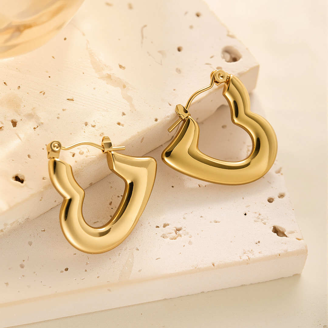 Eh005 earrings gold