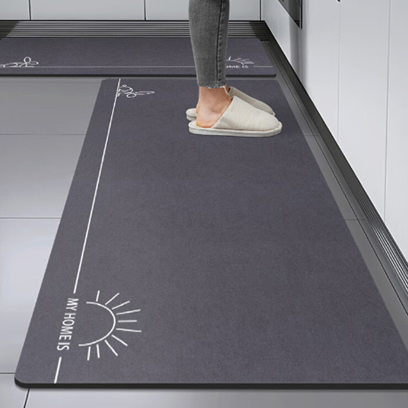 Lodo de diatomita ligero lujoso simple cojín de puerta 05