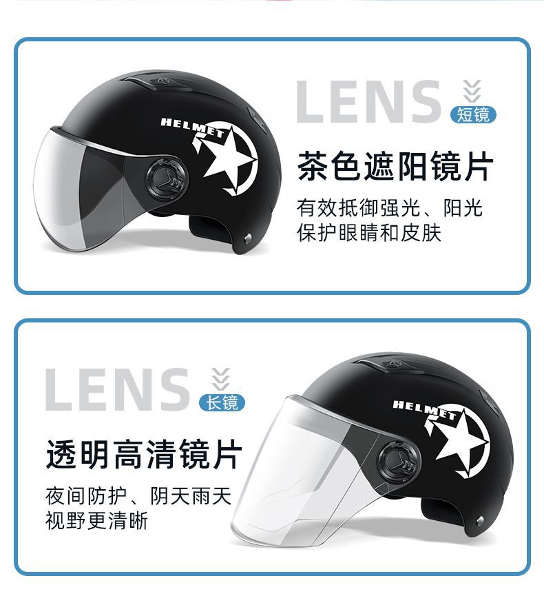 New National Standard 3C Certified Electric Vehicle Helmet for Men and Women