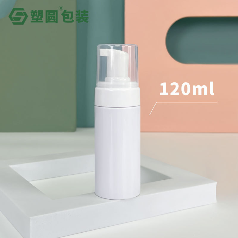 Botella espumadora PET para limpiador facial