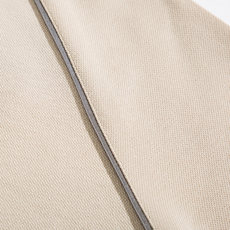 Marca de marea Zhu Di aire reflector polo pesado hombro camiseta de revestimiento de alta gama ropa corporativa personalizada