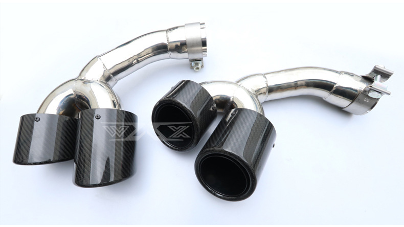Suitable for Volkswagen Tiguan L Touang X Touareg Exhaust Pipe Modification Sound Wave Mid-tail Valve Explodes Street Running Sound