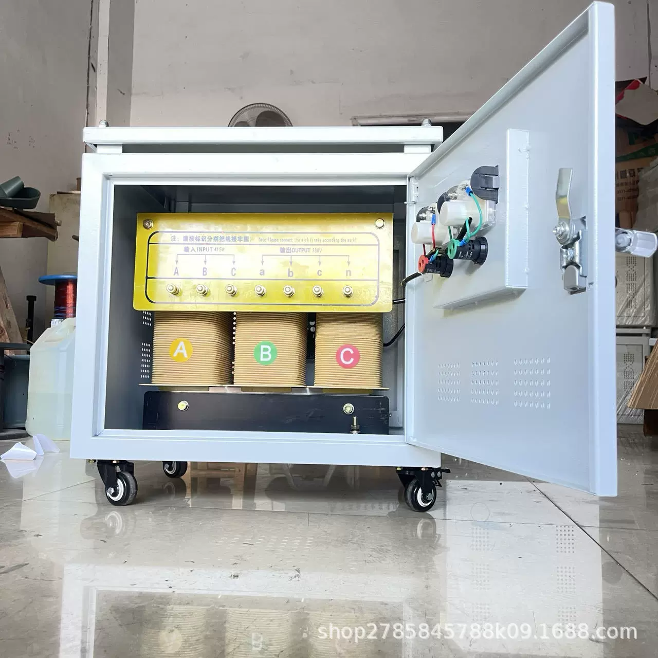 梅赛三相隔离干式变压器SG/SBK系列10KVA208V220v转380v隔离绕组