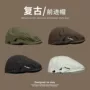 新款日系复古报童帽