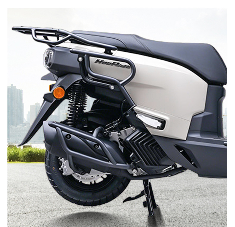 Suitable for Wuyang Honda Hrd125 Scooter Front and Rear Bumper Protection Bars, Exhaust Bar Protection, and Modification