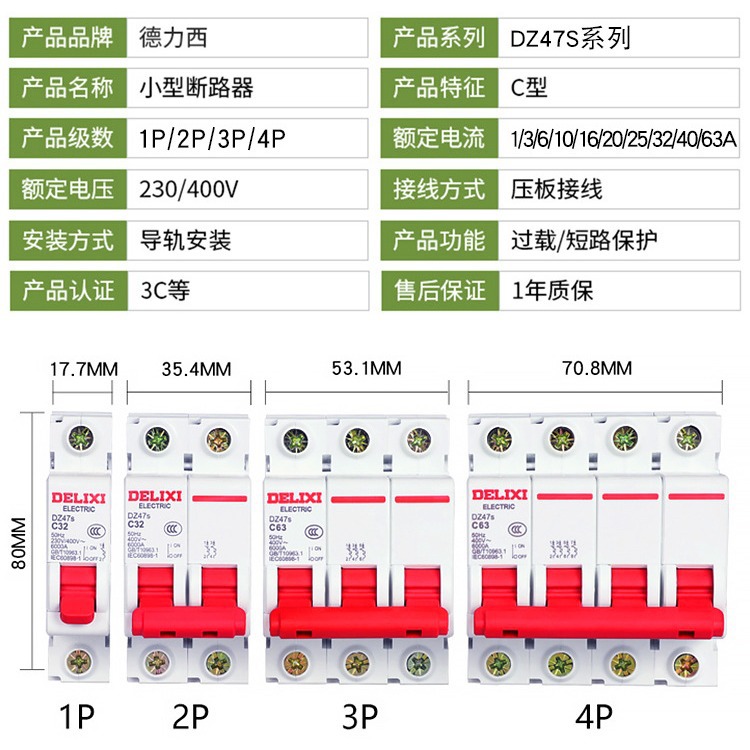 ·DZ47s-1P/D1A/20A/32A40/63AͿصտ