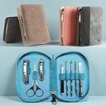 跨境进出口高品质指甲刀套装挖耳勺家用防飞溅指甲剪指刀脚指甲钳