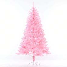 新款加密樱花粉色圣诞树子弹尖头商场圣诞节装饰圣诞节粉色仿真树
