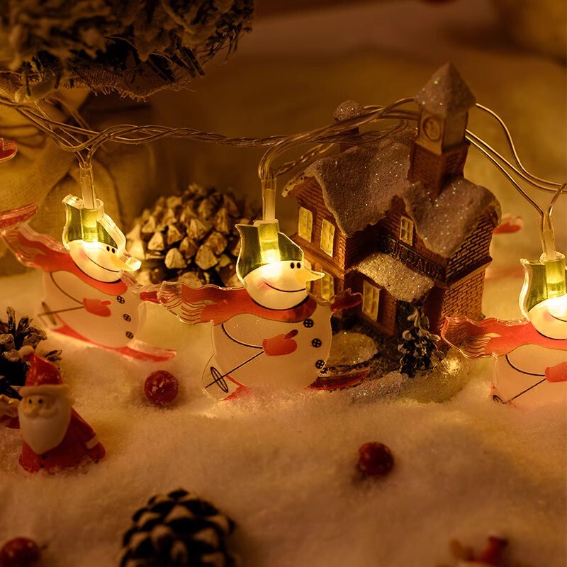 サンタクロースイルミネーションledライトストリングライトクリスマスライト鉄芸クリスマス装飾ライトクリスマスツリーライトストリング|undefined