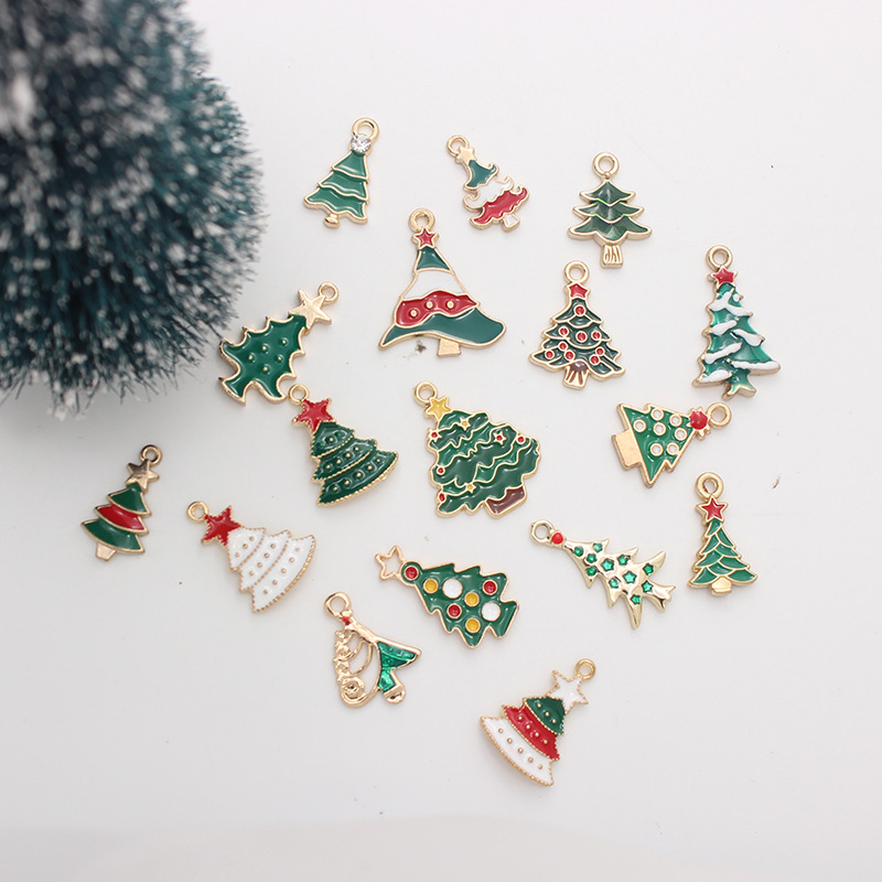 DIY Jewelry Accessories Classification 1 Piece Alloy Christmas Tree