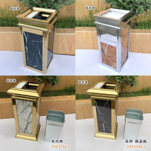 酒店垃圾桶大堂立式烟灰商用商场宾馆走廊电梯烟灰缸果皮箱不锈钢