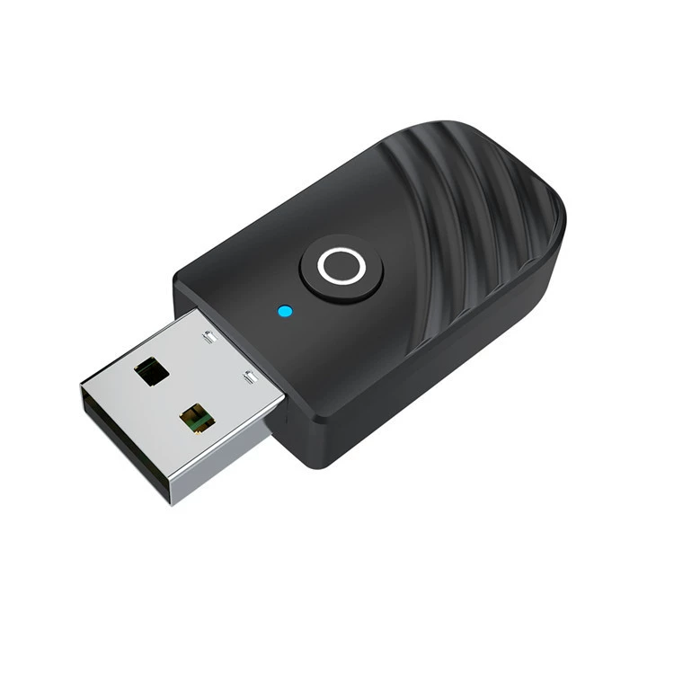 3-в-1 адаптер Bluetooth 5.0 для автомобиля, компьютера, TV, AUX аудио, приемник передатчик