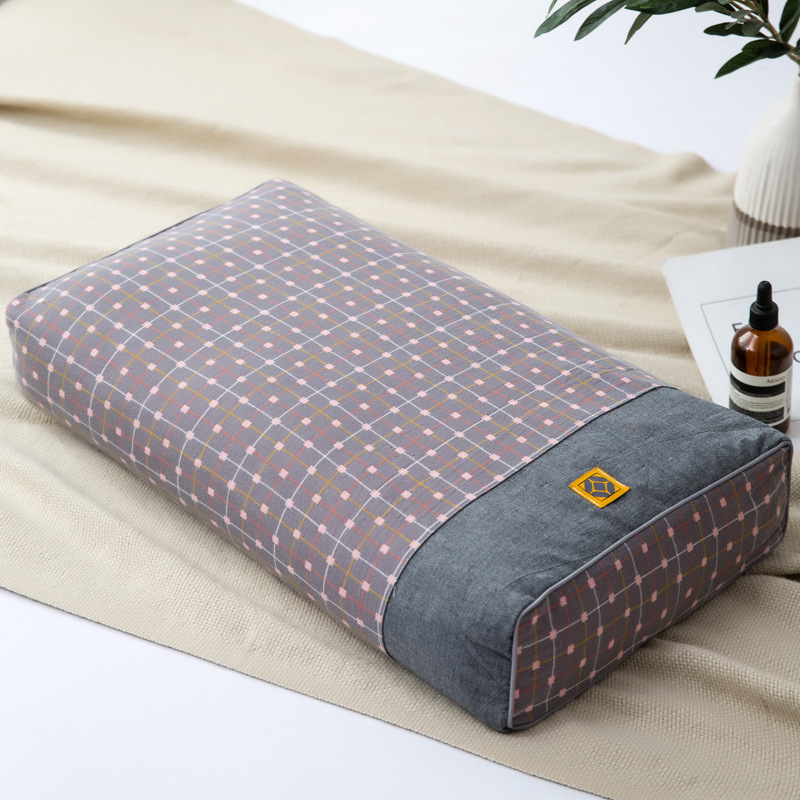 綿ガーゼそば枕、全そば枕、一人用宮殿立体健康ヘルスケア睡眠補助頚椎枕|undefined