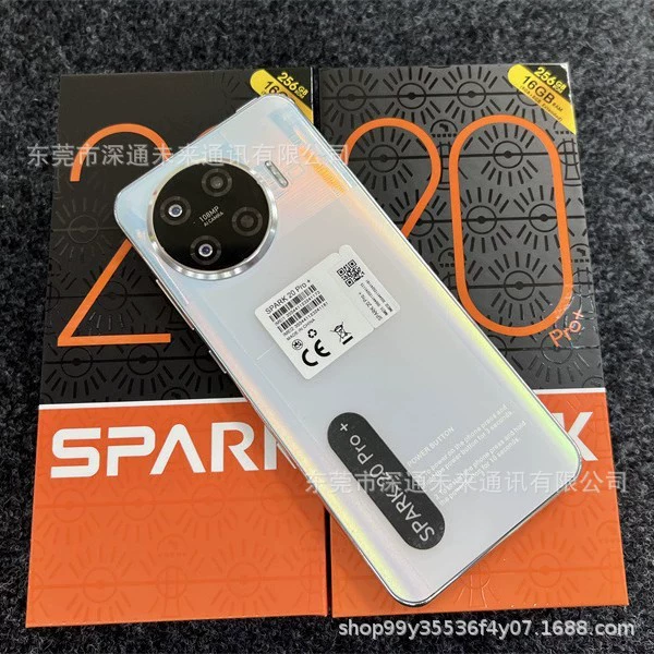Граница-ном Hot модель SmartphoneSpark20pro умный Android телефон 16+256ГБ мобильный телефон заводская сборка экспорт