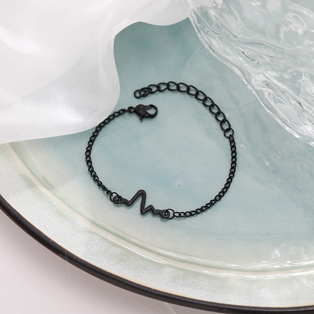 Vente En Gros Bijoux Bracelet Simple Onde De Foudre display picture 7