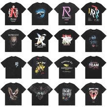 美式小众潮牌represent重磅短袖男士情侣VTG复古高街高街T恤夏季